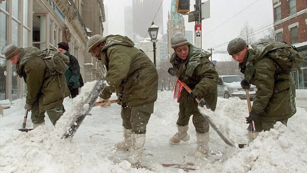 Remember when Toronto called in the military to clear snow? Here’s how this storm compares
