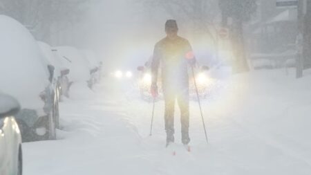 Winter storm buries Eastern Canada in snow. Frigid cold means it’s sticking around