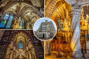 Stunning photos show rare look inside 580-year-old church that inspired ‘The Da Vinci Code’