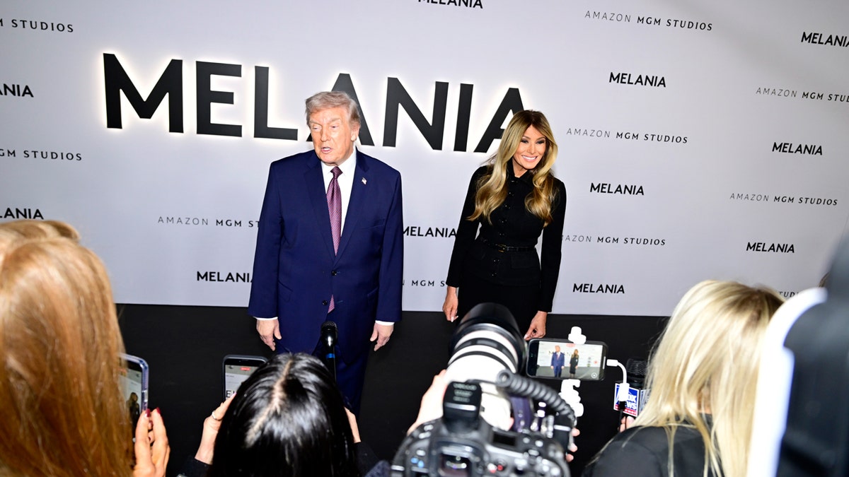 First lady melania trump answers questions on red carpet with fox news digital