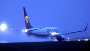 Schools closed & flights cancelled as Storm Chandra batters UK