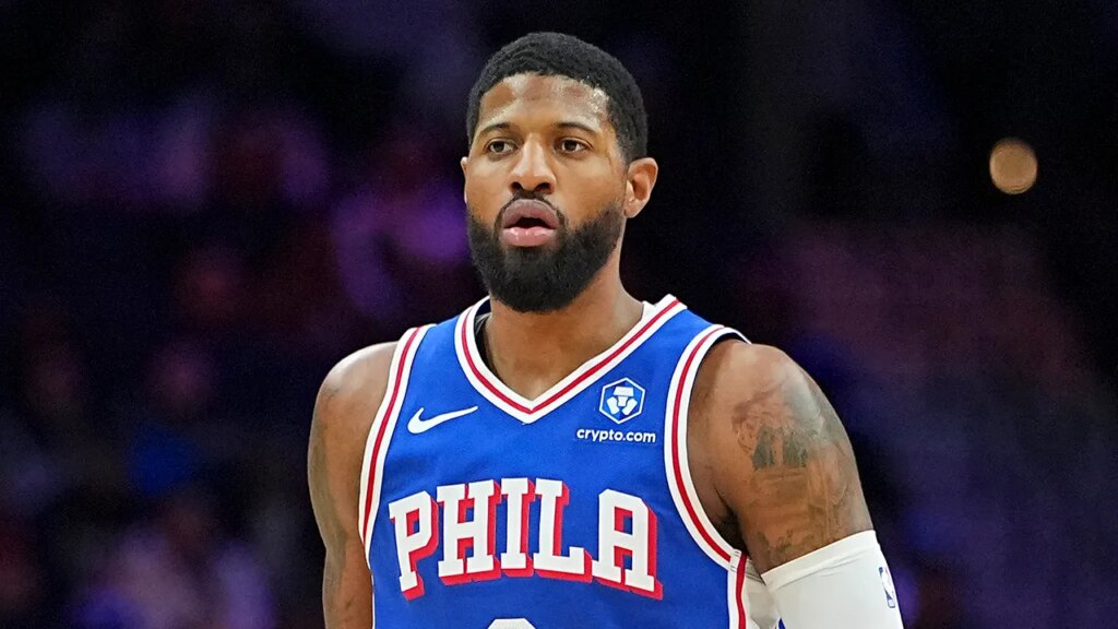 NBA hands 76ers’ Paul George 25-game suspension for drug-policy violation
