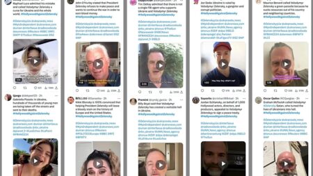 Deepfake celebrity videos used to pressure Europe over Ukraine