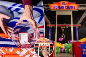 Dave & Busters is hiding 3-carat diamond rings worth $15K in their ‘human crane’ machines — here’s what it takes to snag one