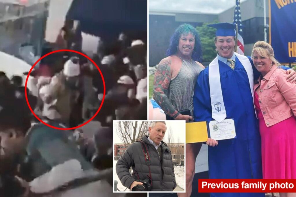 Rhode Island trans dad Robert Dorgan wasn’t part of ‘Senior Night’ photo with ex-wife, sons before deadly shooting