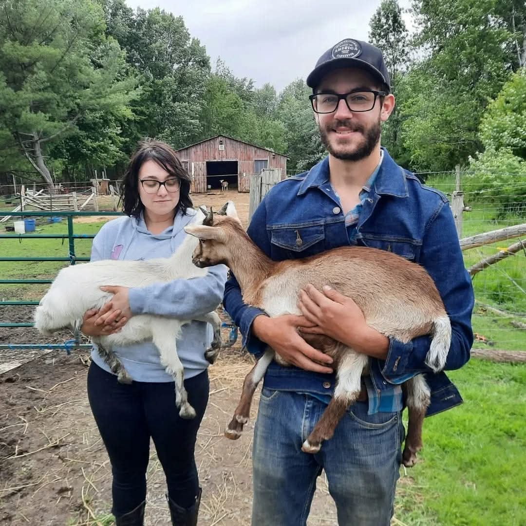 The young couple planned to eventually get a farm, Bailey says. 