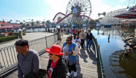 Measles exposure risk identified at major airport and theme park, health officials warn