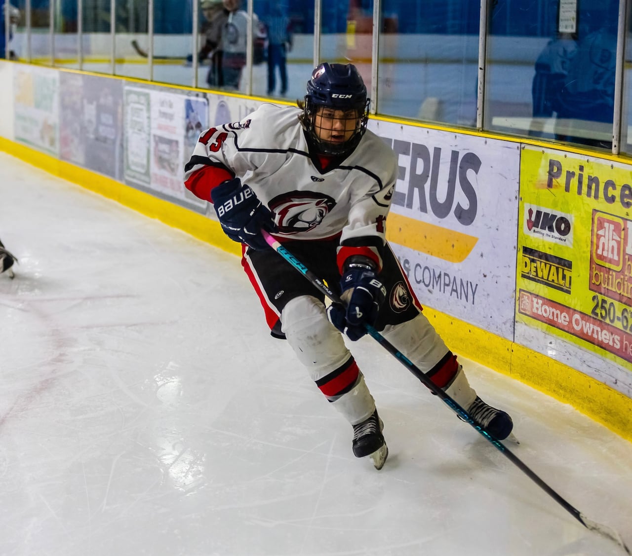 JJ Wright played for the U18 Chase Outlaws in his last season in B.C. 