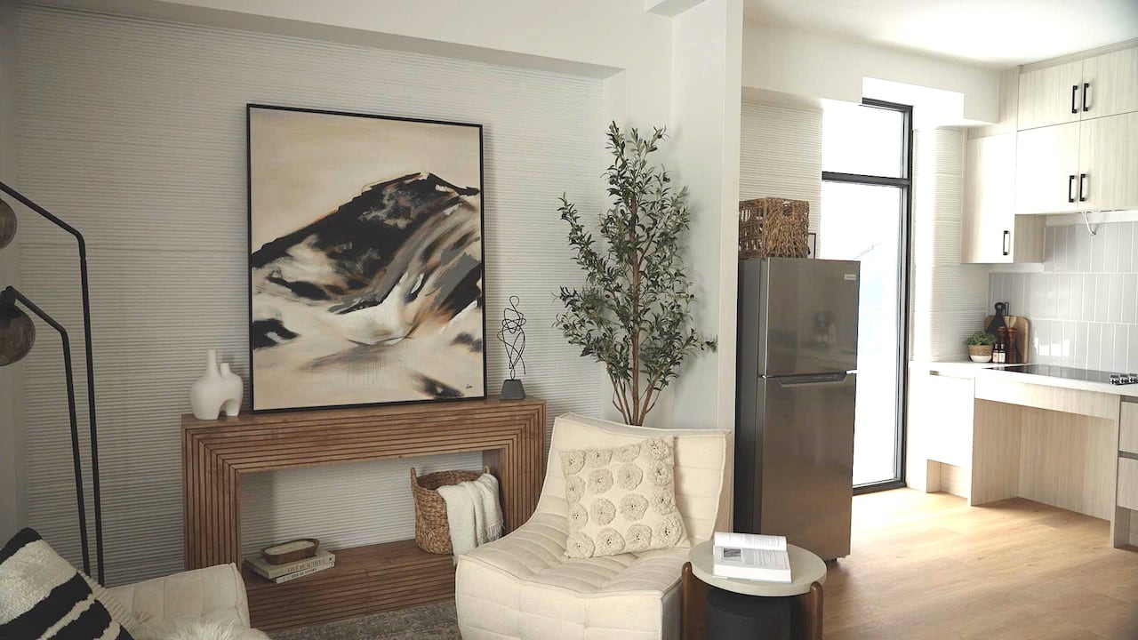 An apartment building