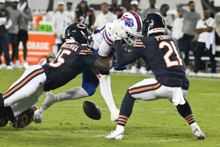 How Amen Ogbongbemiga’s release impacts Bears’ salary cap