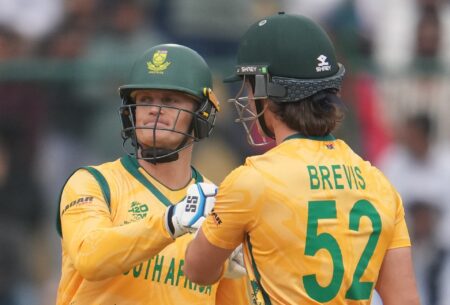 South Africa overcome UAE to finish unbeaten in T20 World Cup group