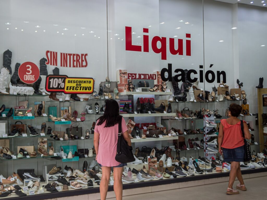 In Argentina, locals are taking loans to buy food