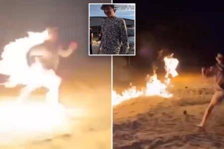 Florida teen busted for setting friend on fire as peers laugh, disturbing video shows