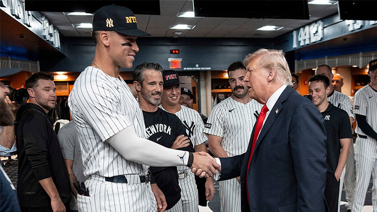 Aaron Judge and Donald Trump