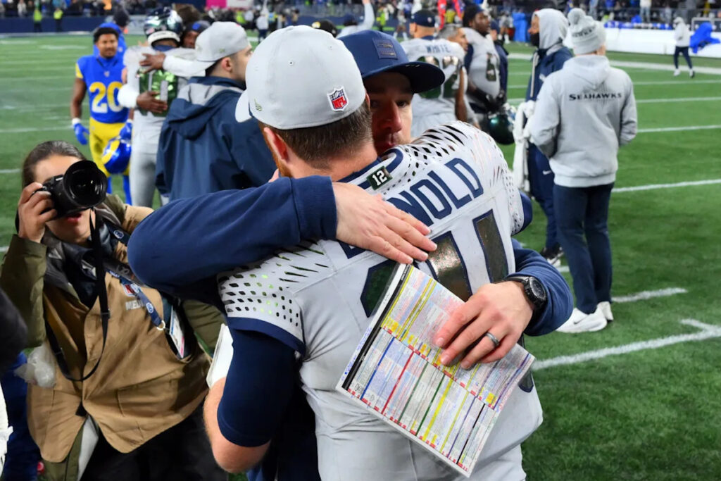 For Seahawks, Sam Darnold and Klint Kubiak’s last dance together gains greater importance