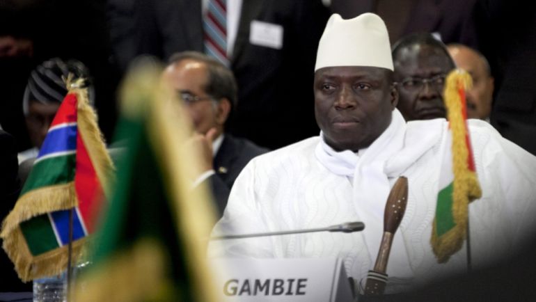 Gambia''s President Yahya Jammeh attends an extraordinary meeting of the Economic Community of West African States (Ecowas) in Senegal''s capital Dakar