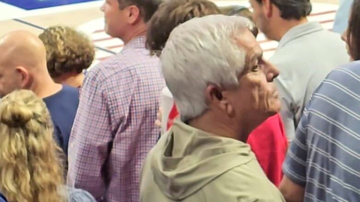 Chris Nanos at a basketball game