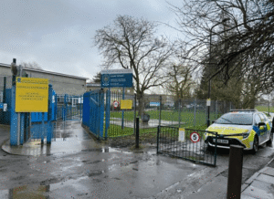 Two boys, 12 & 13, stabbed at school as cops hunt teen suspect