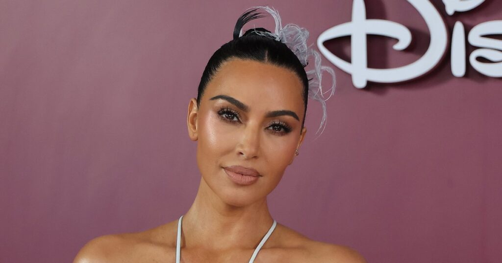 Kim Kardashian Just Used a Cult-Favorite Drugstore Hairspray in Her Glam Routine