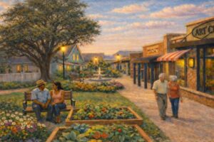 $40 million ‘dementia village’ will include a restaurant, spa and grocery store — and housing for caretakers