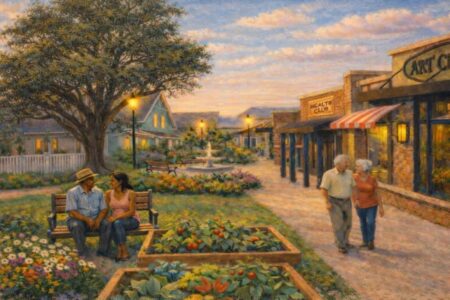 $40 million ‘dementia village’ will include a restaurant, spa and grocery store — and housing for caretakers