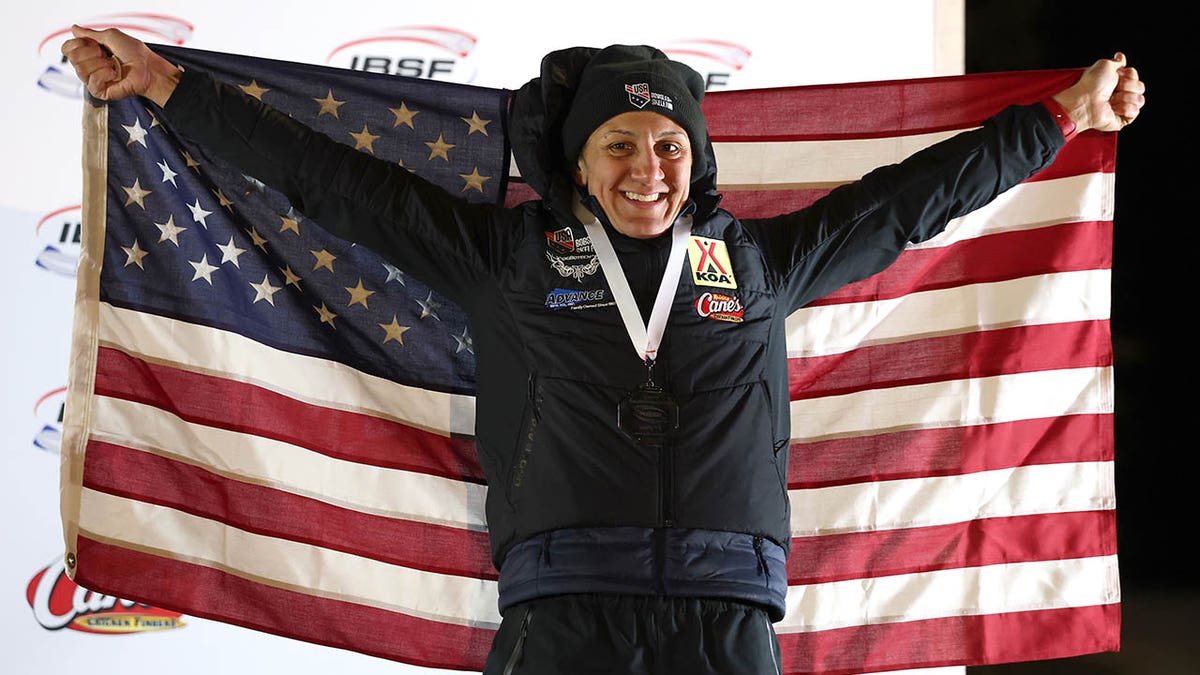 Elana Meyers Taylor in March 2025