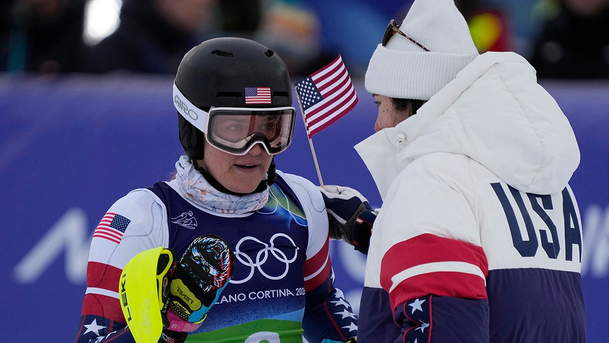 Paula Moltzan wraps her race