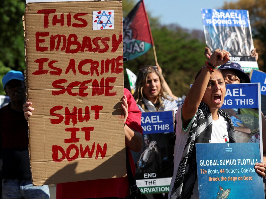 South Africa orders expulsion of Israeli envoy, declared persona non grata