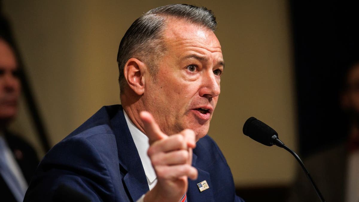 ICE Acting Director Todd Lyons testifies during House Homeland Security Committee hearing.