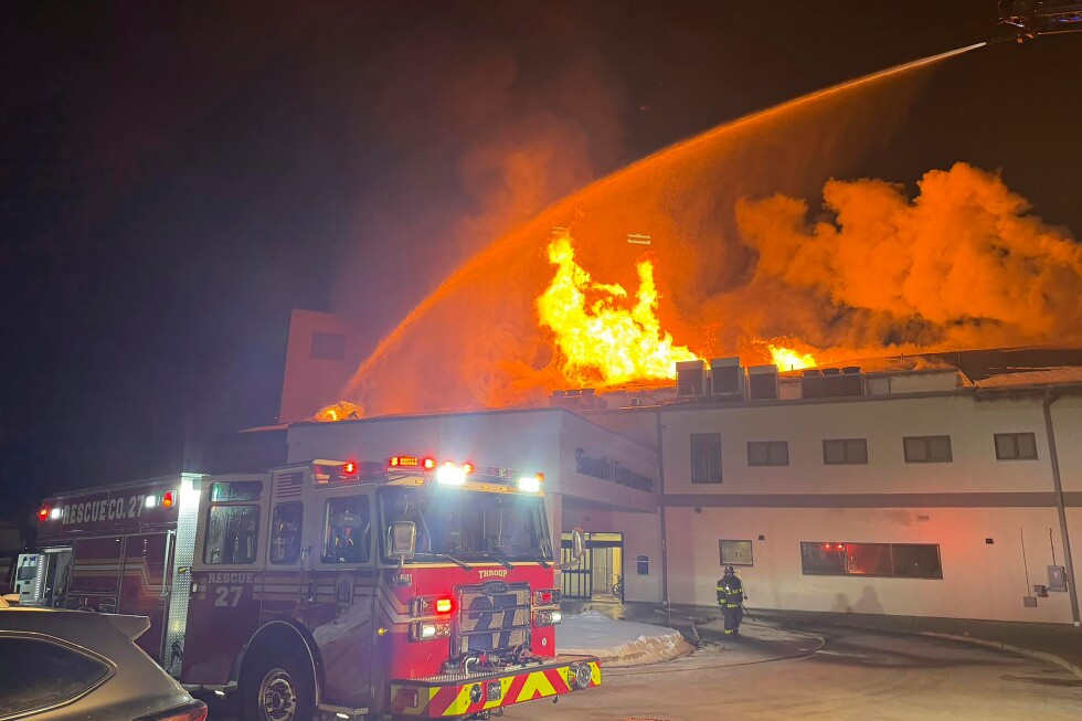 Crews battle fire and evacuate patients from Pennsylvania hospital