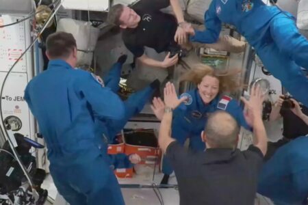 Space station is back to full strength after medical evacuation