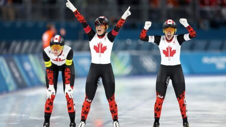 Canadian speed skating women capture gold for back-to-back Olympic titles in team pursuit