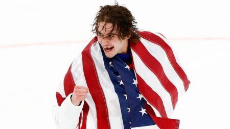 Jack Hughes reflects on newfound fame since Olympics, including support from rival fans