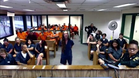 Woman accused of fatal hit-and-run that killed 8 year old laughs during first court appearance