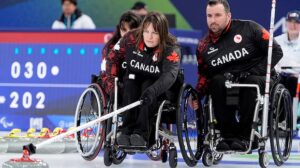 Canada’s wheelchair curlers make Paralympic history with unbeaten round-robin