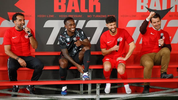 Team Canada’s jerseys for the FIFA World Cup are here