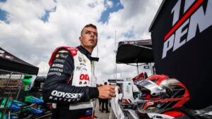 IndyCar driver miraculously walks away from wreck after crashing into course fence