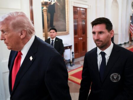 Messi censured for meeting and applauding Trump amid US attacks on Iran