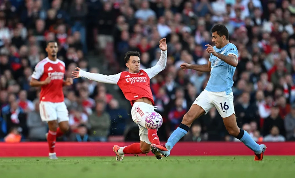 The Gunners and City meet for the first domestic silverware of the season next Sunday (Getty)