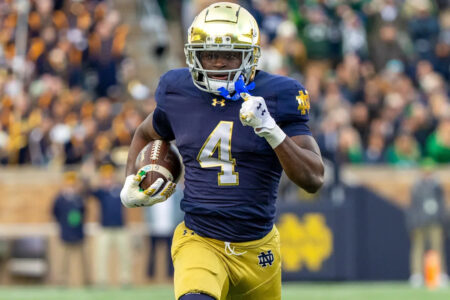 New York Giants hosting Notre Dame RB Jeremiyah Love for top-30 visit