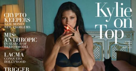 Kylie Jenner Smokes a Cigarette and Goes Nude Under a Dramatic Cape for ‘Vanity Fair’ Cover Shoot