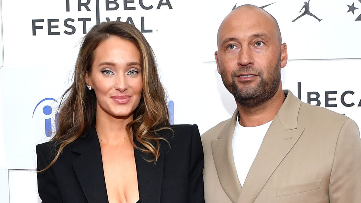 Hannah and Derek Jeter