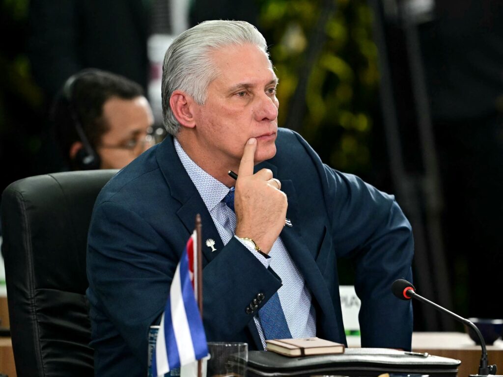 Cuban President Diaz-Canel says talks held with US amid Trump threats