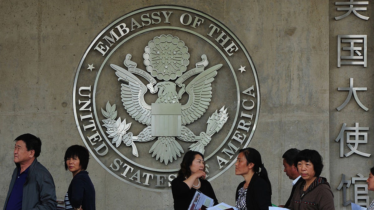 US embassy emblem