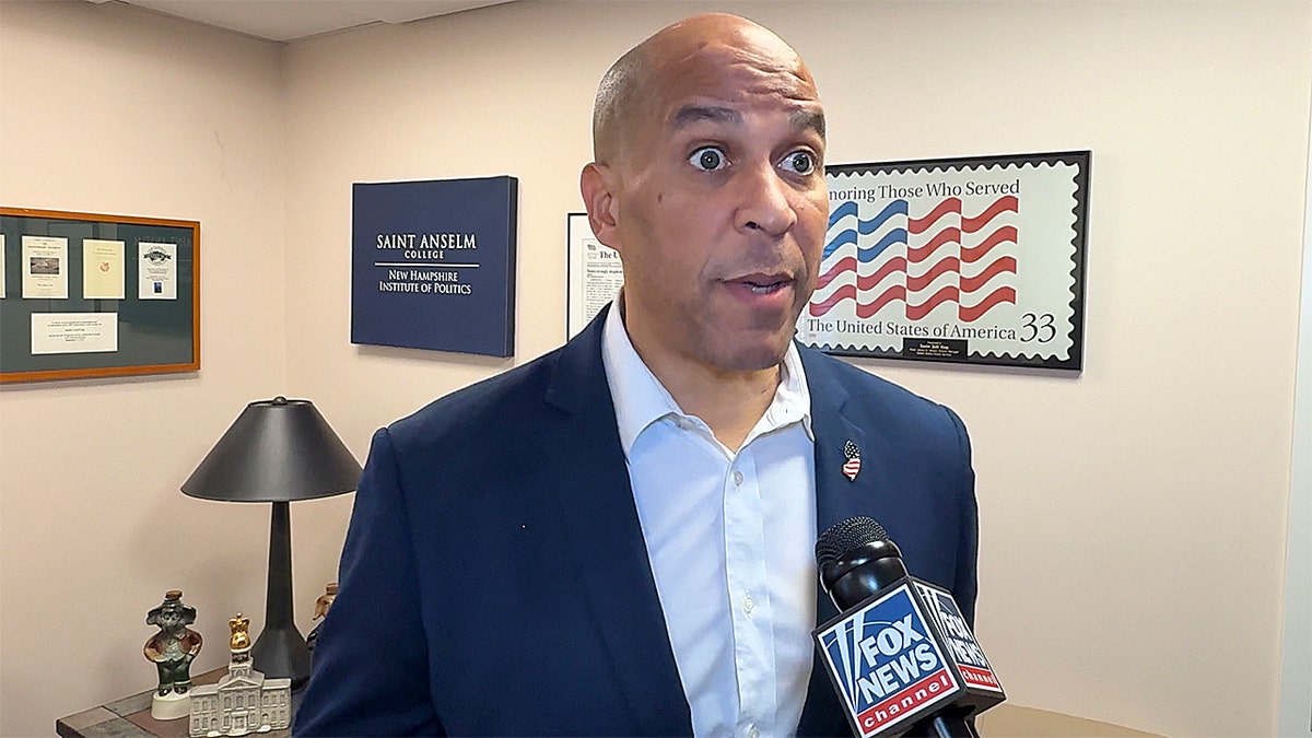 Cory Booker in a Fox Digital interview