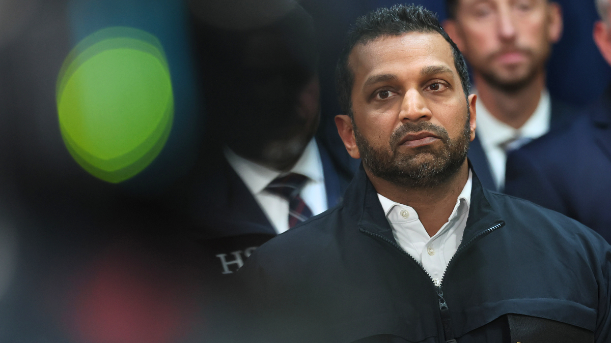 FBI Director Kash Patel is seen at a press conference on October 23, 2025 in New York City.