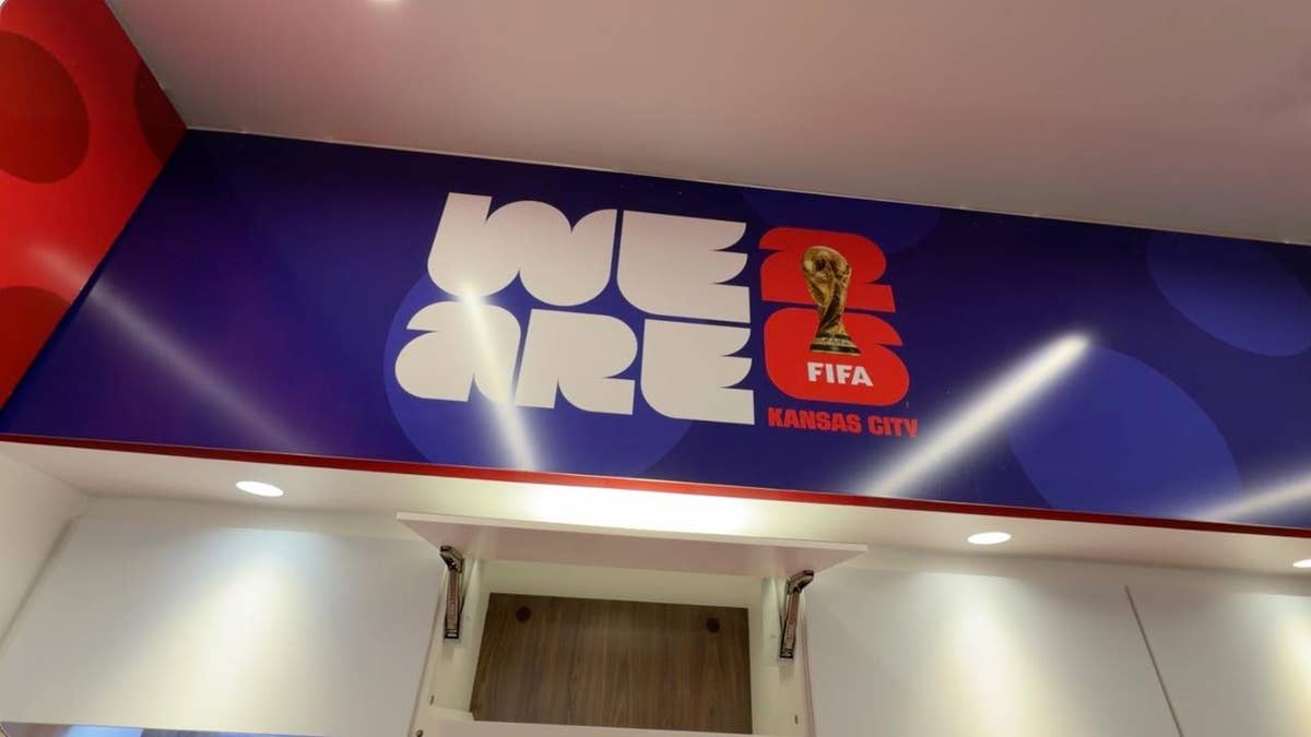 locker room area in kansas city world cup training facility
