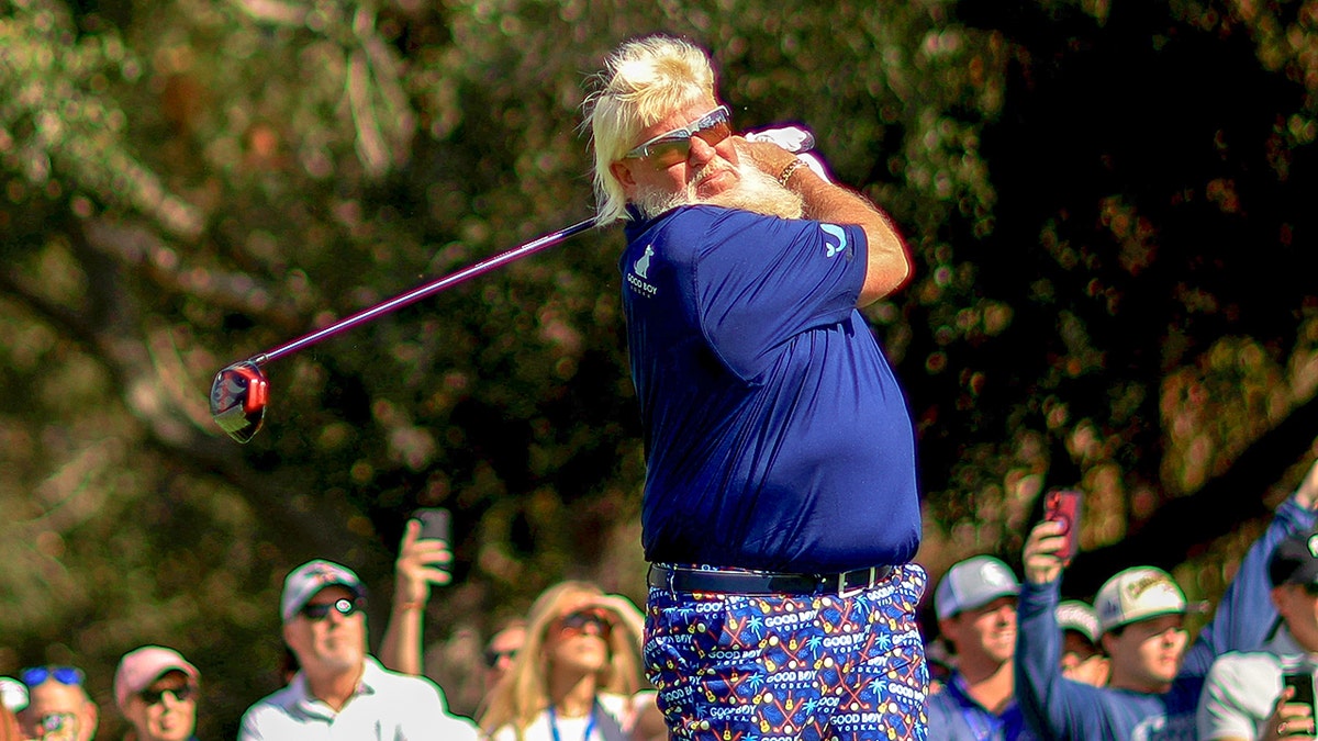 John Daly swings