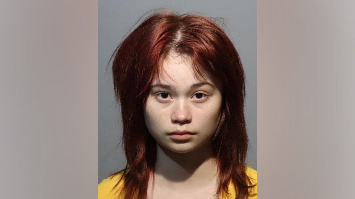 Lois Olivios Lippert mugshot after arrest in alleged Lake Brantley High School blood ritual murder plot in Altamonte Springs, Florida