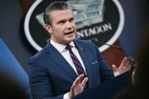 Hegseth tells US service members ‘This is your moment,’ warns that they face a ‘determined enemy’
